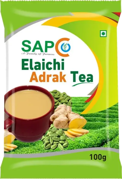 Ginger flavored tea product