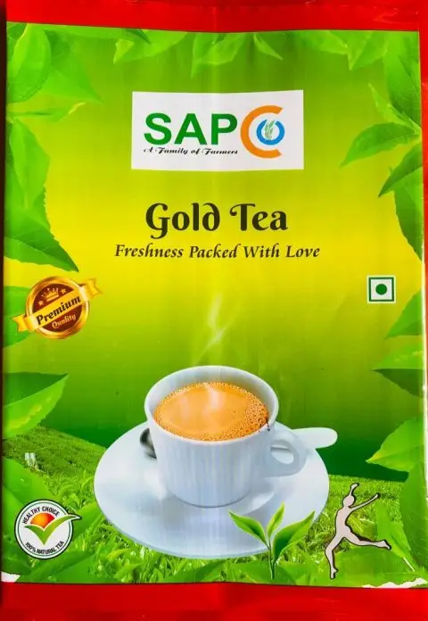 Ginger flavored tea product