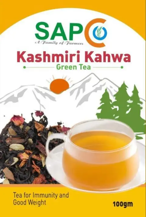 Ginger flavored tea product