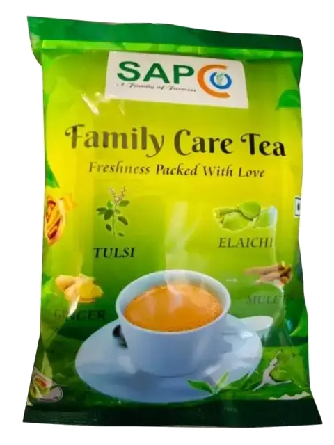 Ginger flavored tea product