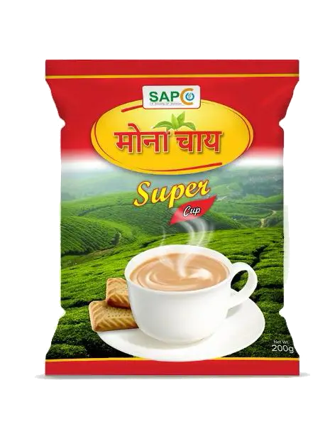 Ginger flavored tea product