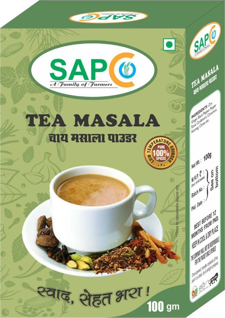 Ginger flavored tea product